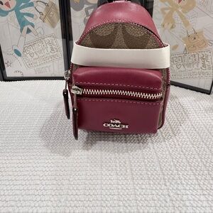 Coach Backpack Coin Case F76937. 2019